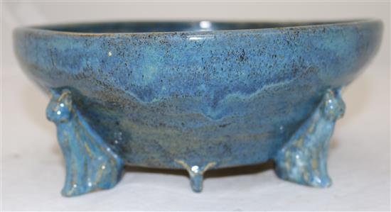 Stella Rebecca Crofts. A Studio pottery bowl, diam. 24cm